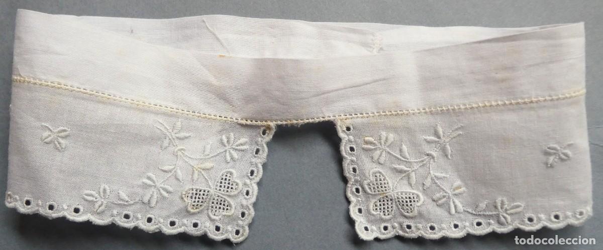 Antig&uuml;edades: ANTIGUO CUELLO BORDADO PRIMERA MITAD S.XX