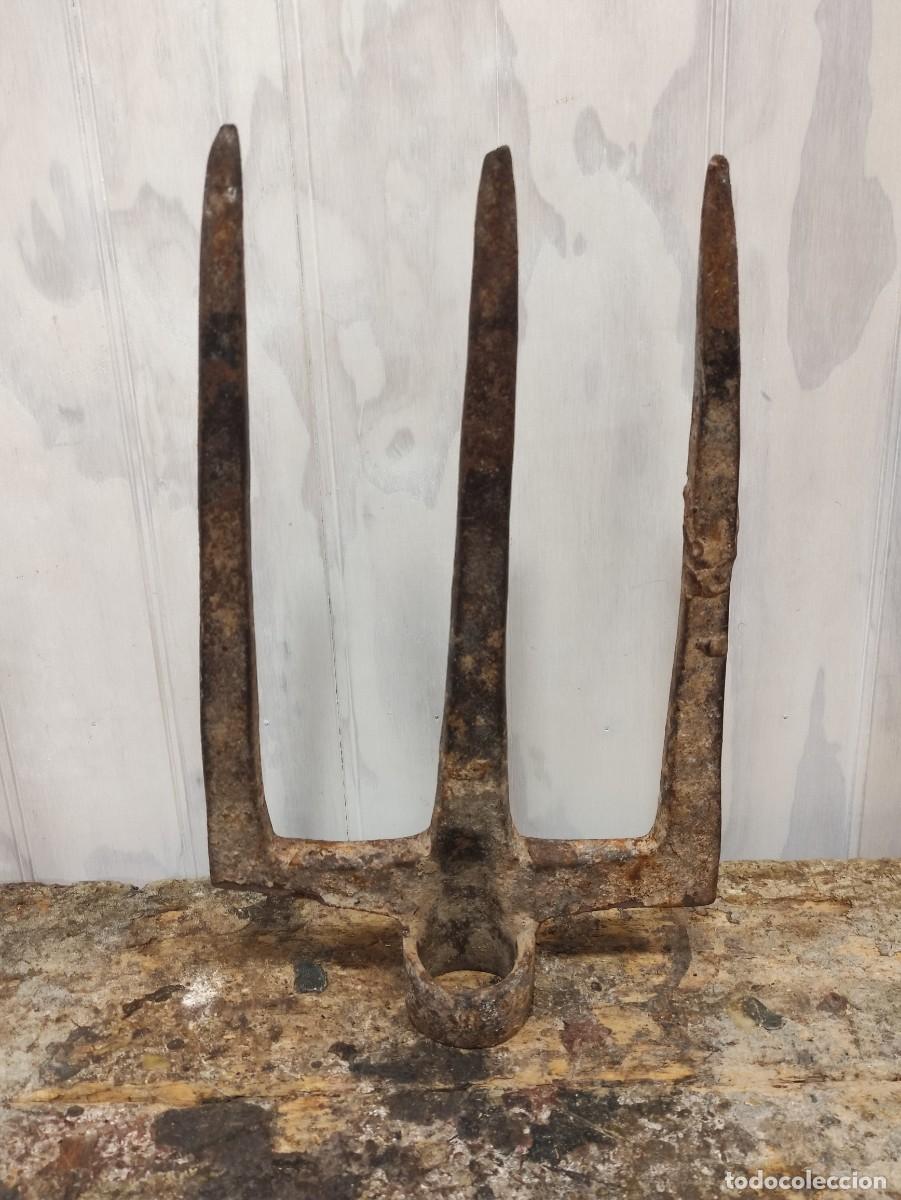 Antig&uuml;edades: Tridente hierro forjado