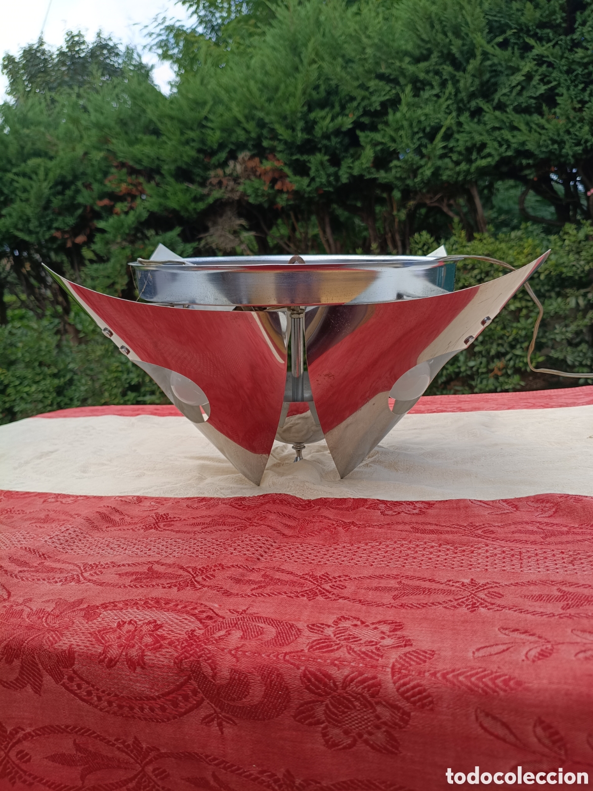 Antig&uuml;edades: Lampara de dise&ntilde;o en aluminio - Foto 8