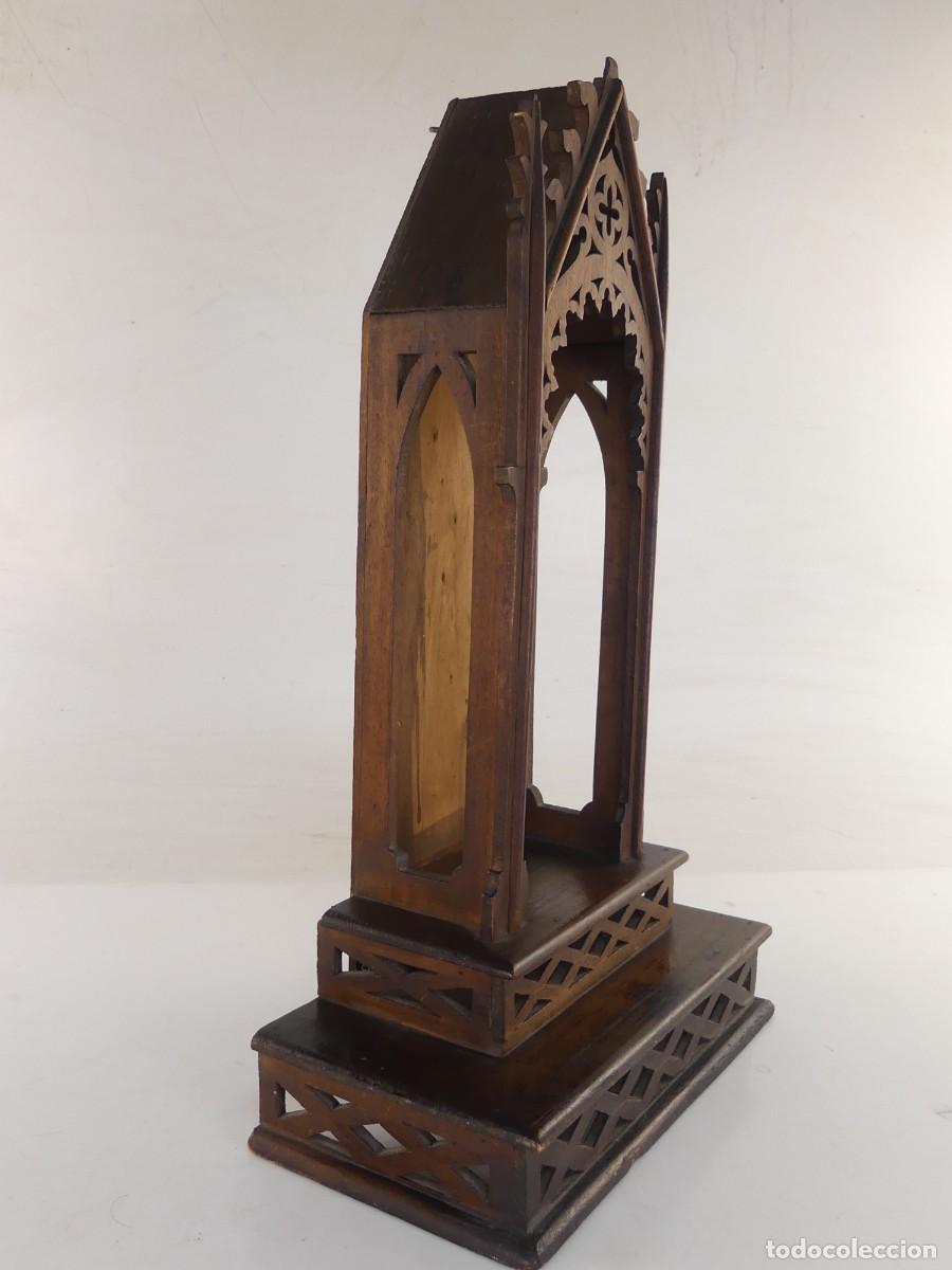 Antig&uuml;edades: ANTIGUA CAPILLA DE MADERA - Foto 2