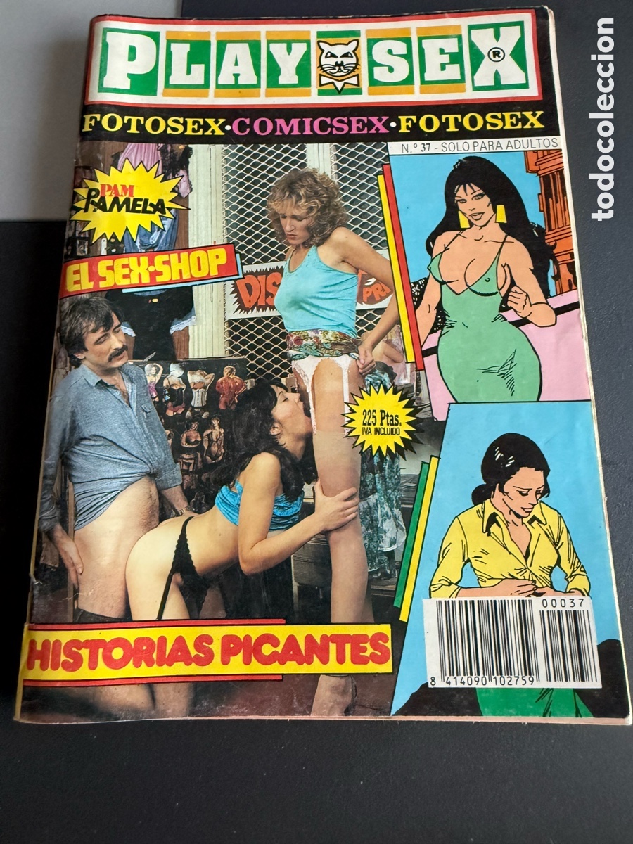 Antig&uuml;edades: Revista. EXTRA SEX. N 37. PAM PAMELA