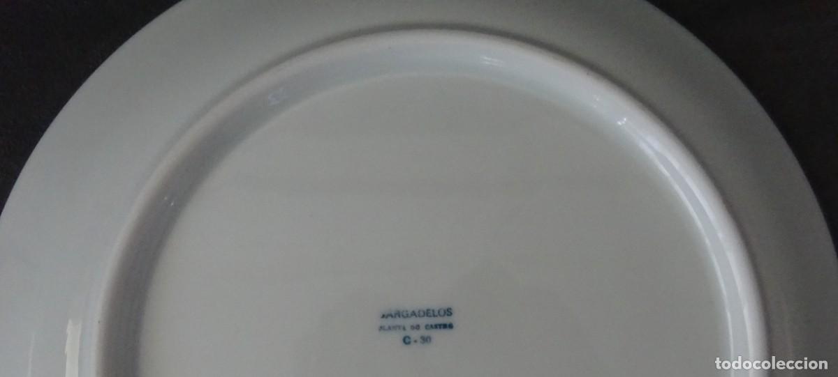 Antig&uuml;edades: 3 PLATOS DE SARGADELOS, PLANTA DE CASTRO, 24 Y 20 CMS. - Foto 5