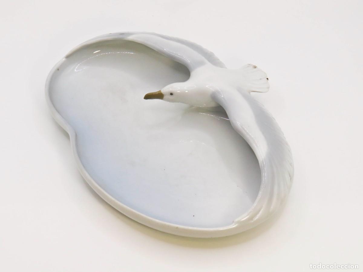 Antig&uuml;edades: Gaviota Porcelana Pfeffer Gotha Art Deco