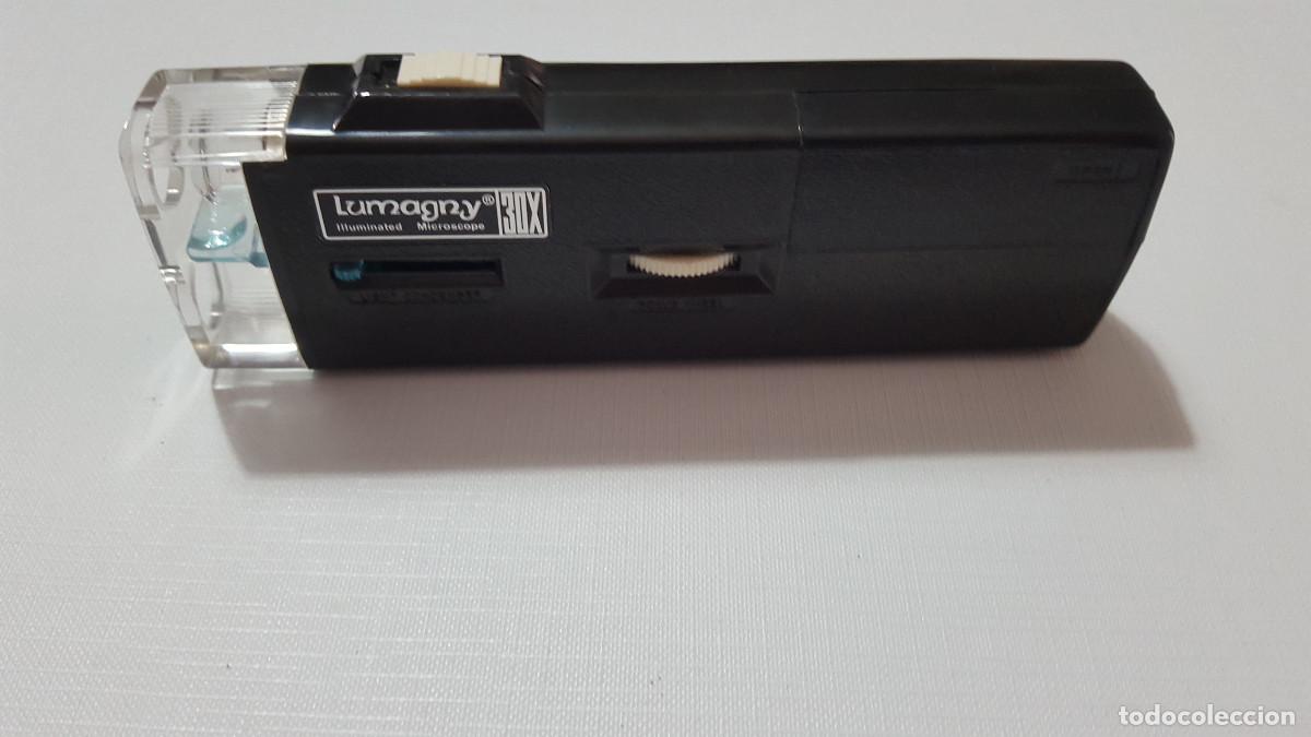 Antig&uuml;edades: MICROSCOPIO PORTATIL LUMAGNY 30X GREAT WALL