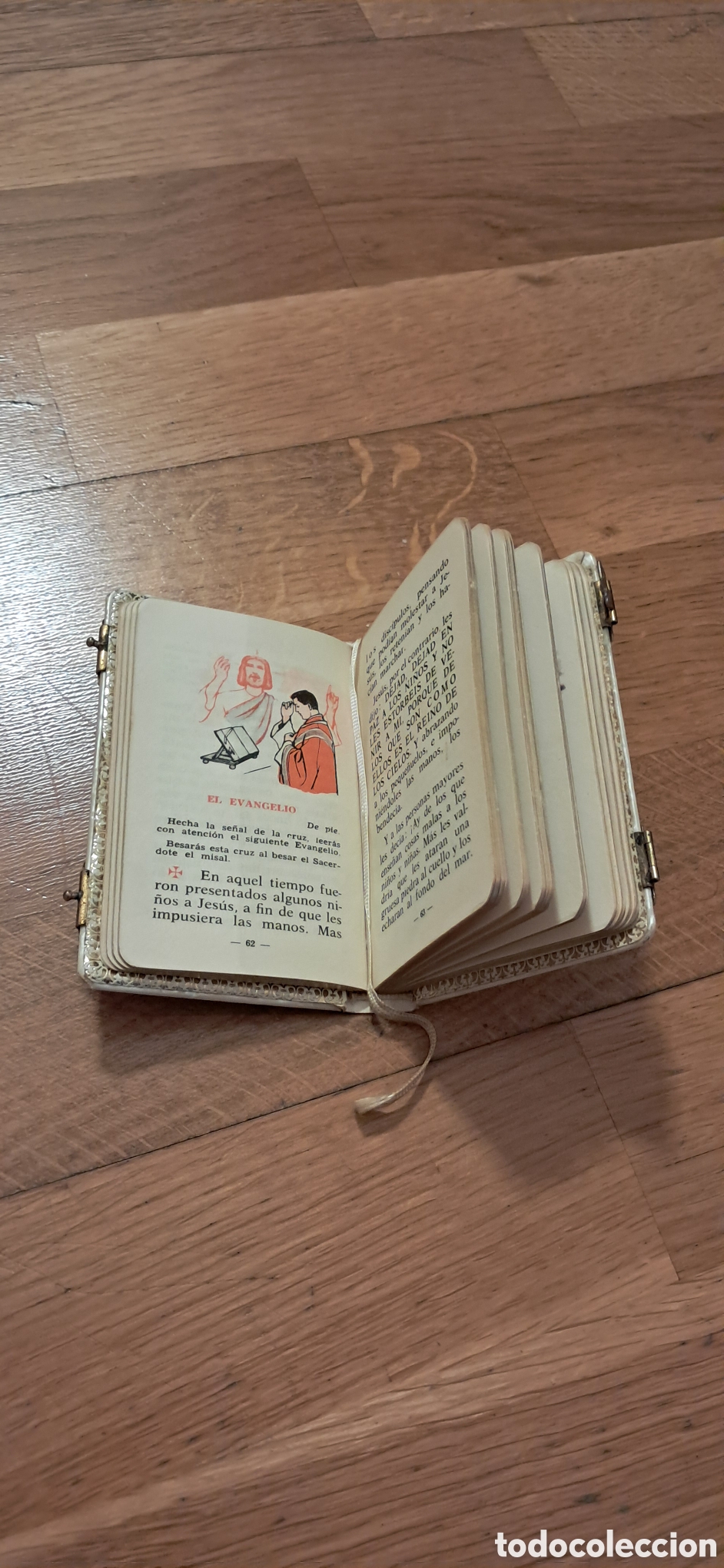 Antig&uuml;edades: Libro de comuni&oacute;n antigui - Foto 2