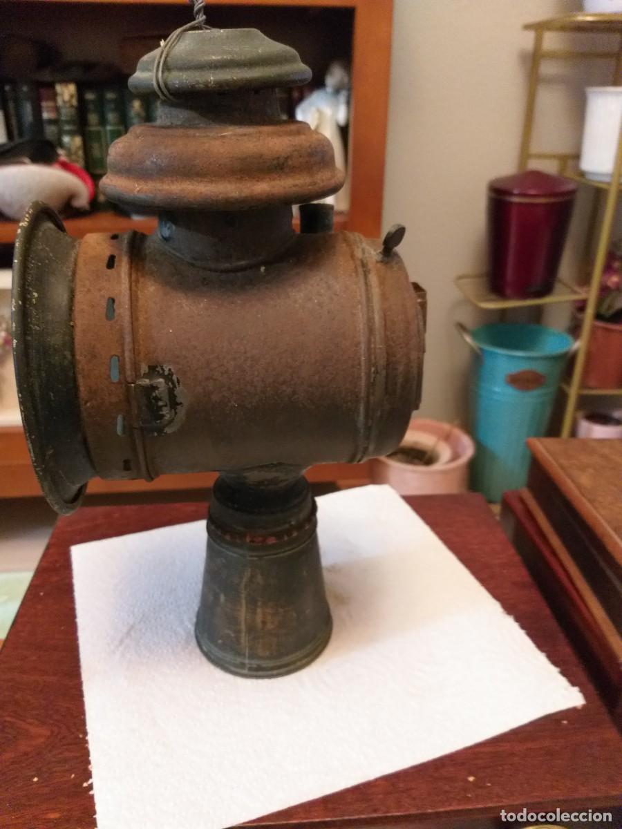 Antig&uuml;edades: antiguo farol de carruaje - Foto 2