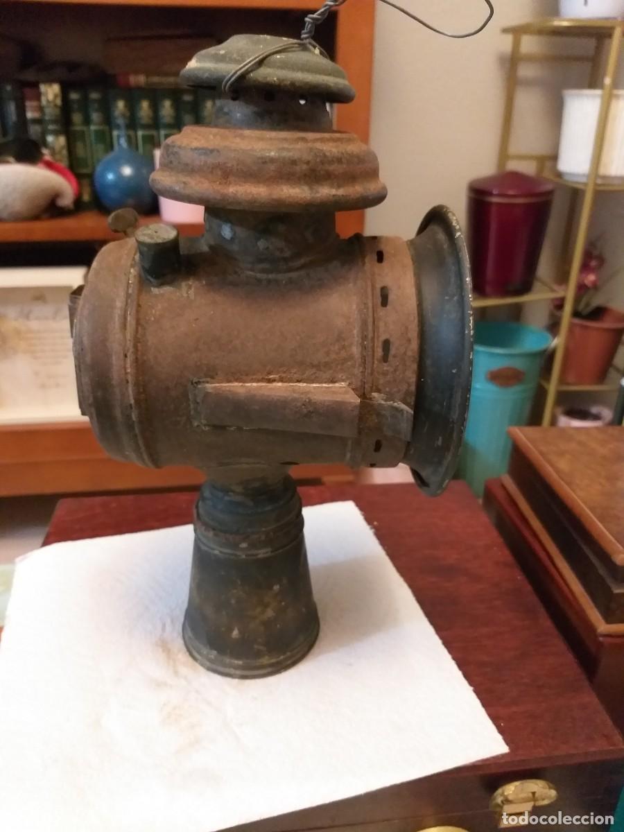Antig&uuml;edades: antiguo farol de carruaje - Foto 4