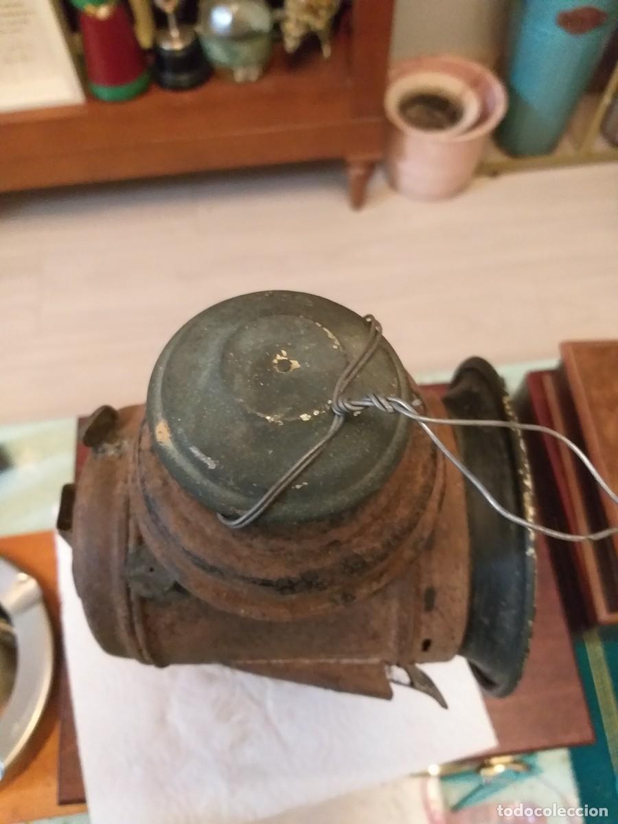 Antig&uuml;edades: antiguo farol de carruaje - Foto 5