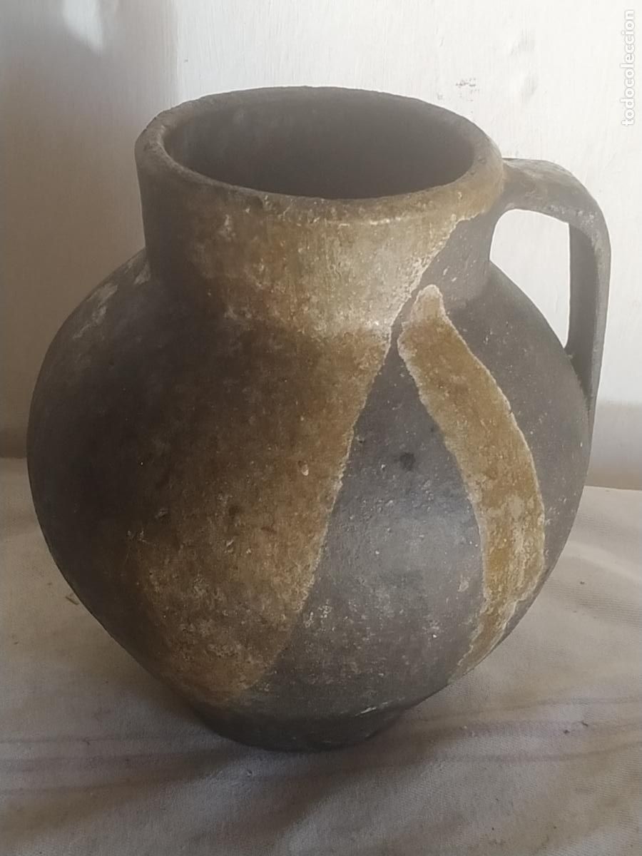 Antiguidades: Puchero u olla alfarer&iacute;a extinguida Alcorcon ( Madrid)