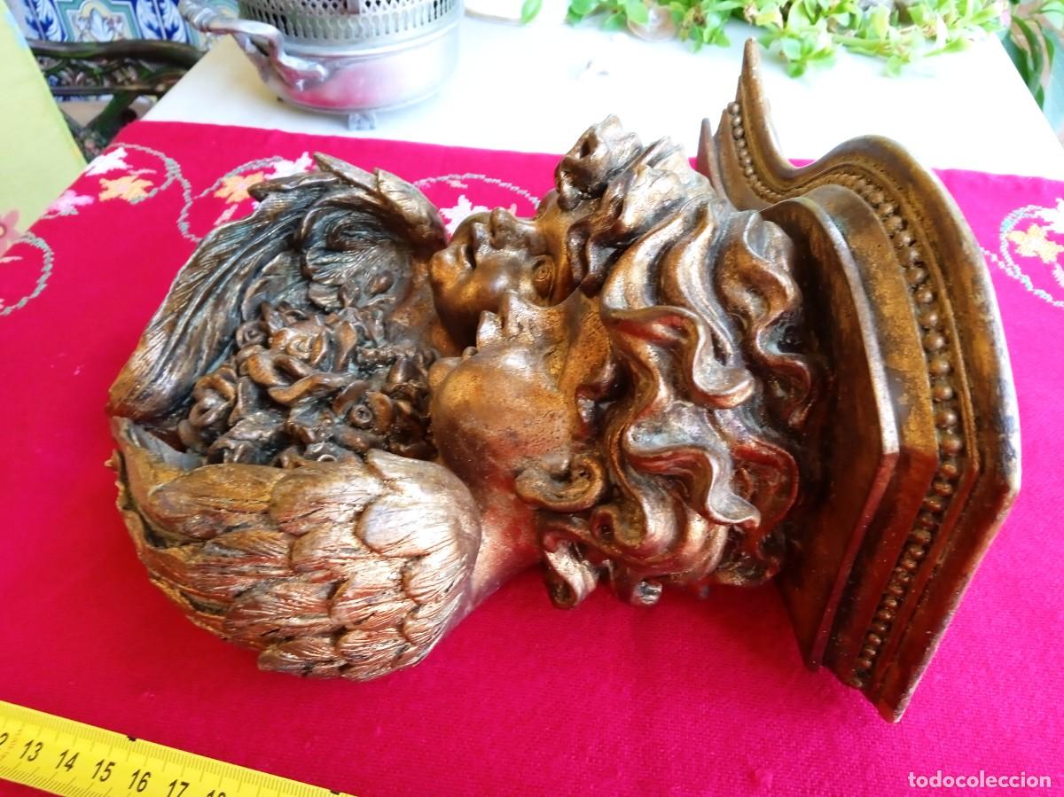 Antig&uuml;edades: M&eacute;nsula repisa de pared para figura - Foto 3