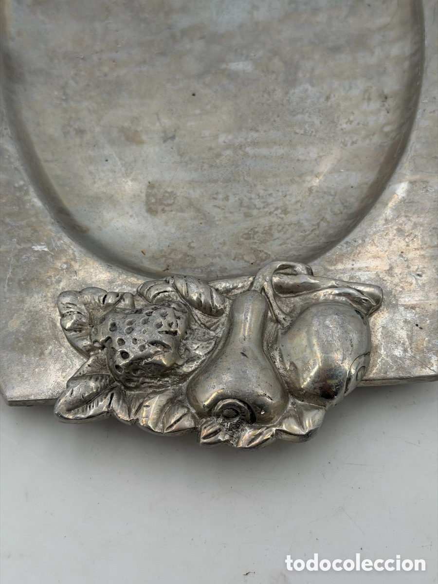 Antig&uuml;edades: Gran Bandeja de Dise&ntilde;o Esta&ntilde;o - Foto 5