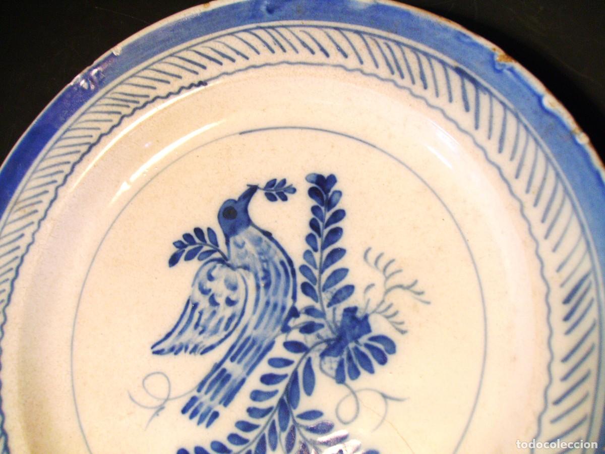 Antig&uuml;edades: ROTUNDO PLATO CER&Aacute;MICA XIX - Foto 4