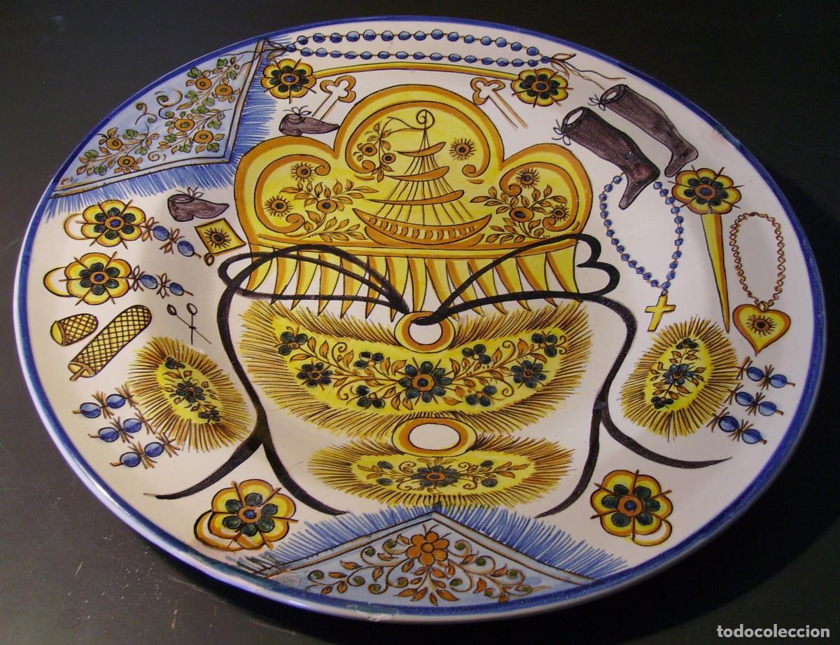 Antig&uuml;edades: GRAN PLATO NOVIA DE MANISES - Foto 2