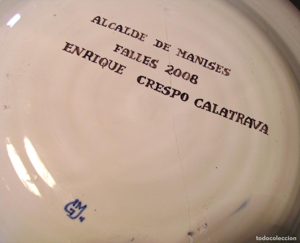 Antig&uuml;edades: GRAN PLATO NOVIA DE MANISES - Foto 7