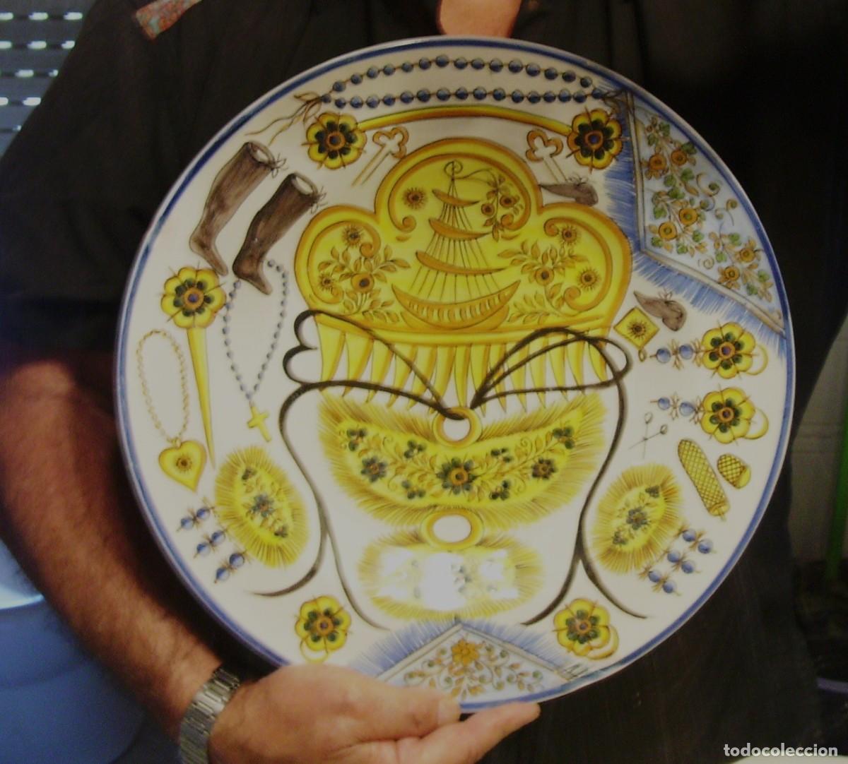 Antig&uuml;edades: GRAN PLATO NOVIA DE MANISES - Foto 8