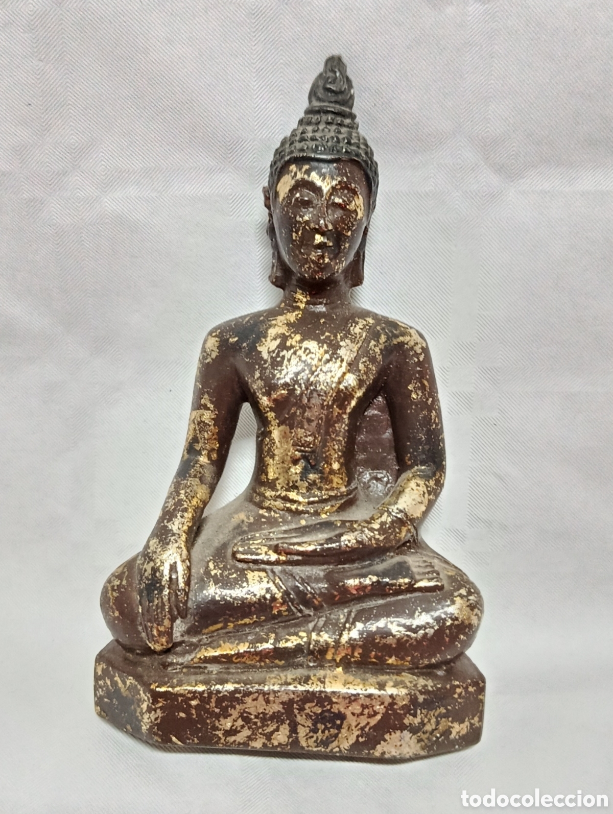 Antig&uuml;edades: ANTIGUA IMAGEN FIGURA BUDA