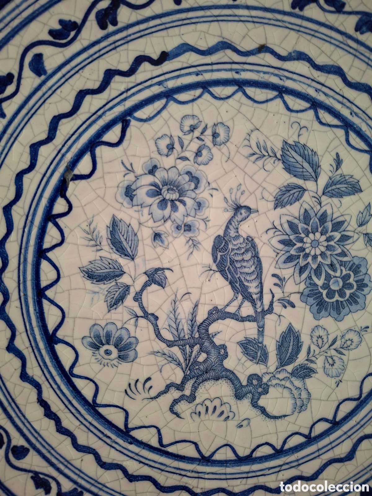 Antig&uuml;edades: PLATO CERAMICA (31 ctms) - Foto 2