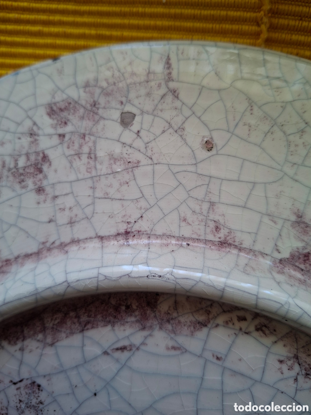 Antig&uuml;edades: PLATO CERAMICA (31 ctms) - Foto 6