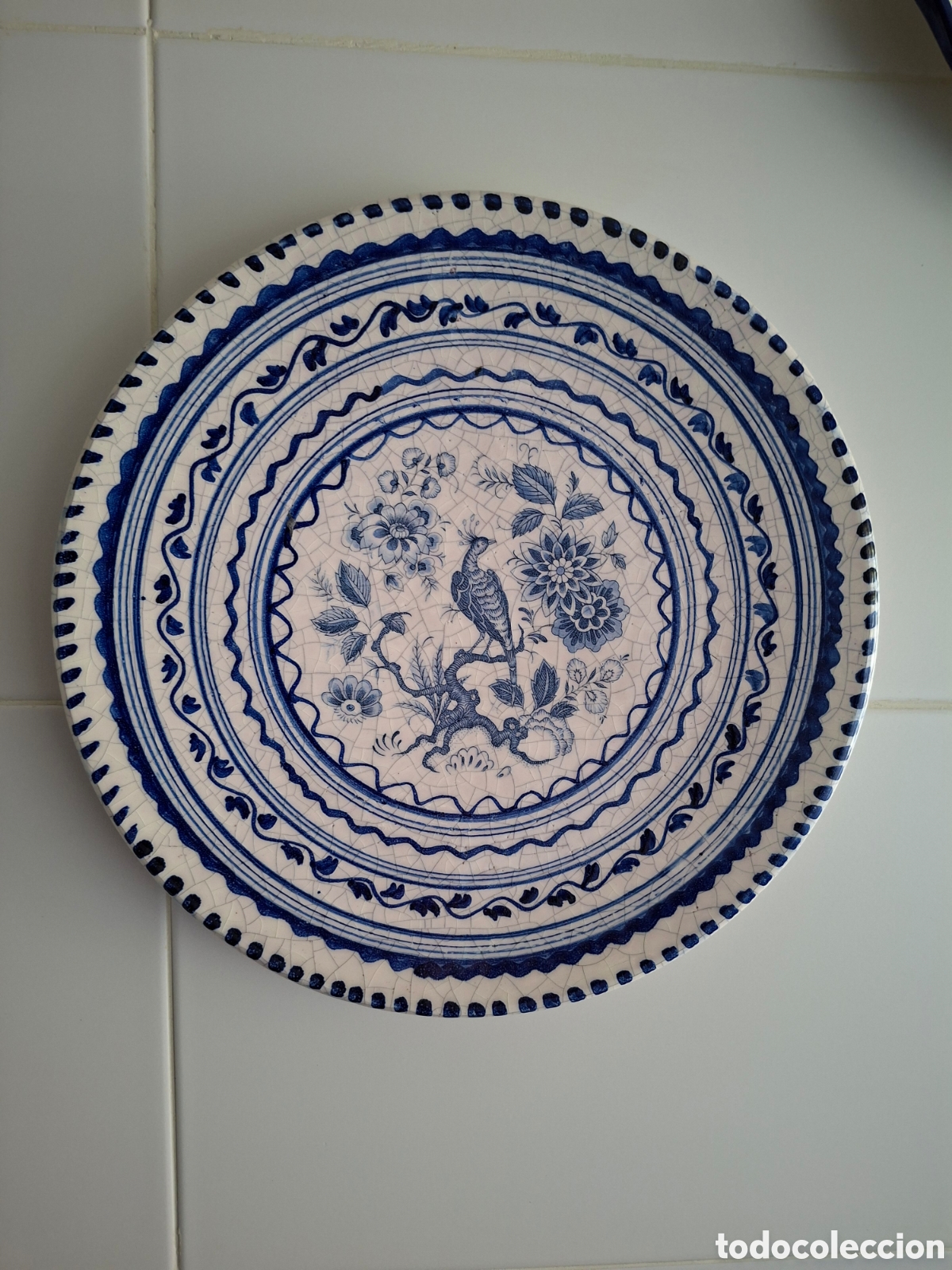Antig&uuml;edades: PLATO CERAMICA (31 ctms) - Foto 1