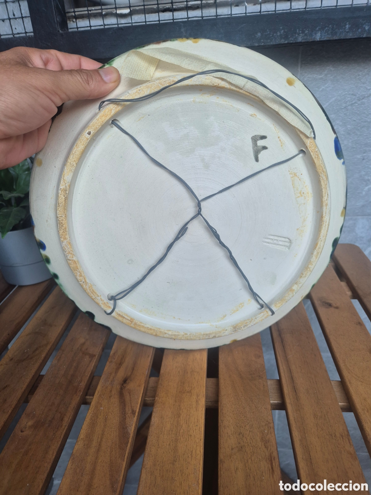 Antig&uuml;edades: Antiguo plato langosta - Foto 7