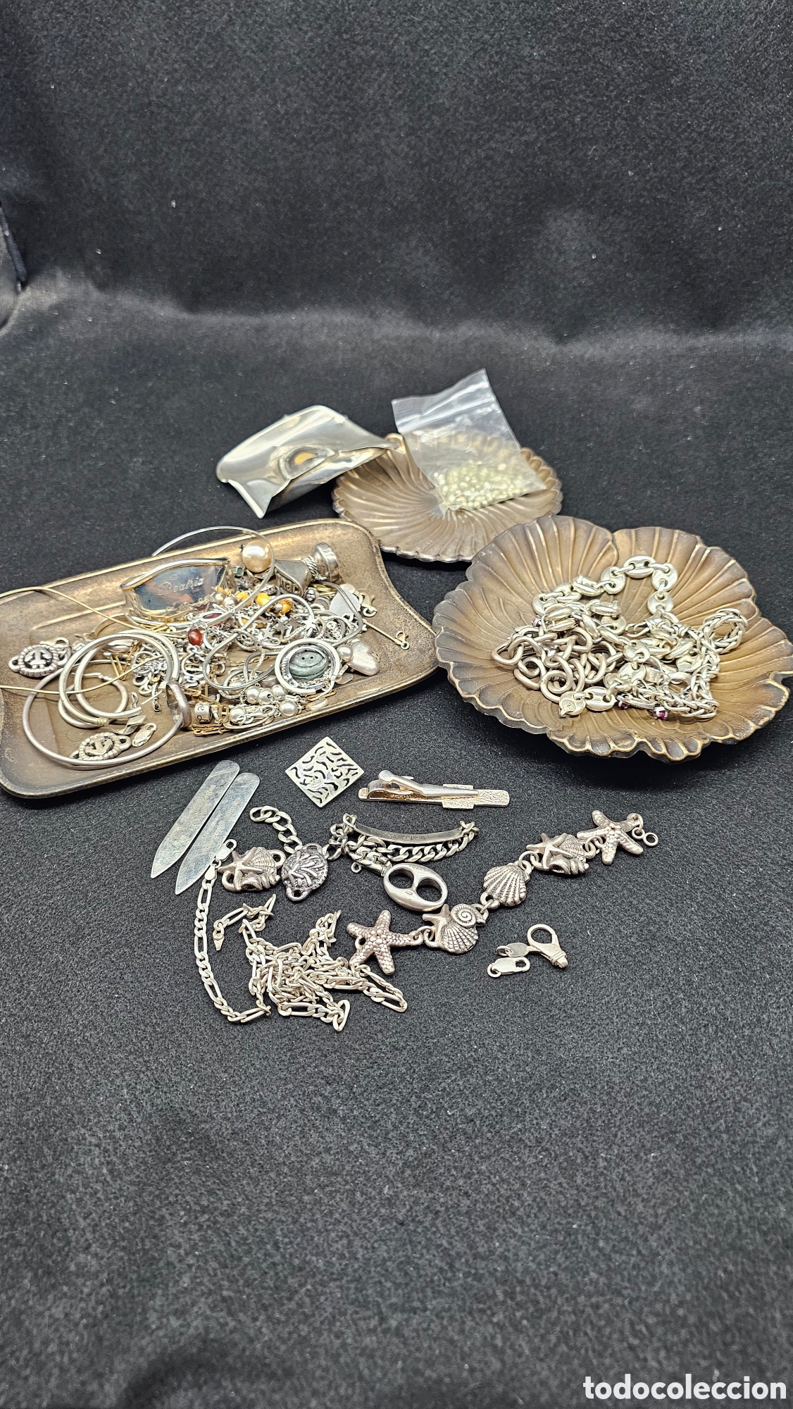 Antiques: 750 gramos de plata de ley para restaurar o fundir.....