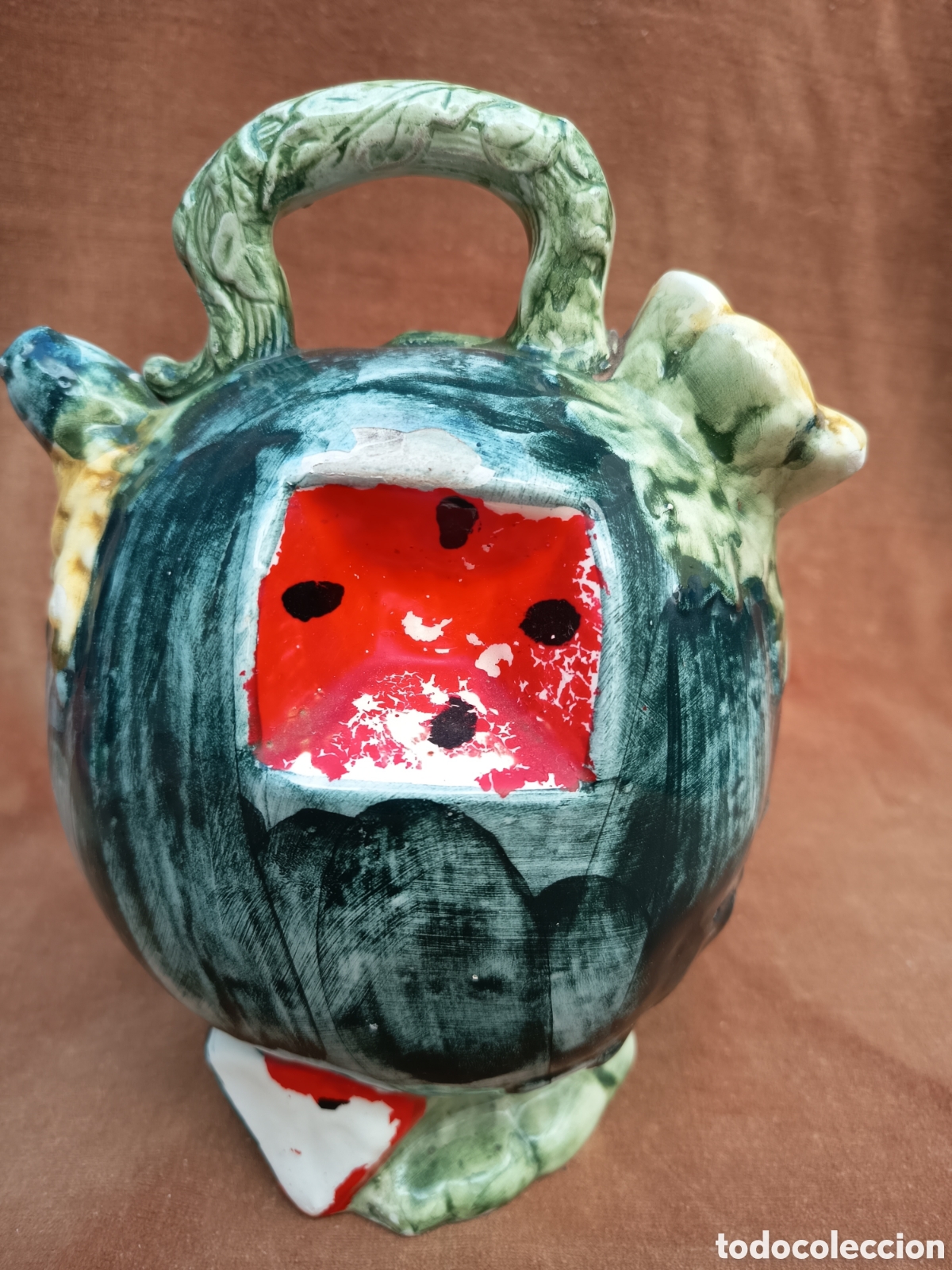 Antig&uuml;edades: Cantar&aacute; botijo sandia mediano - Foto 2