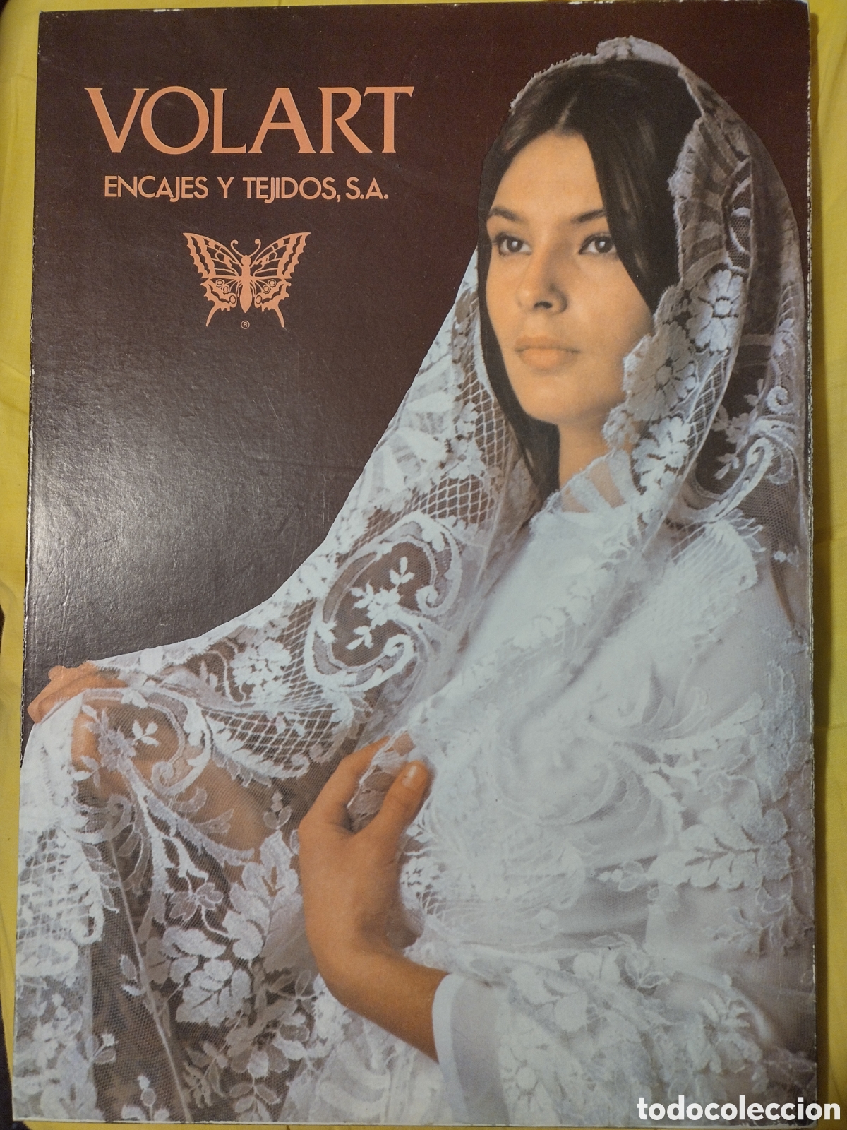 Antig&uuml;edades: mantellina de randa Volart