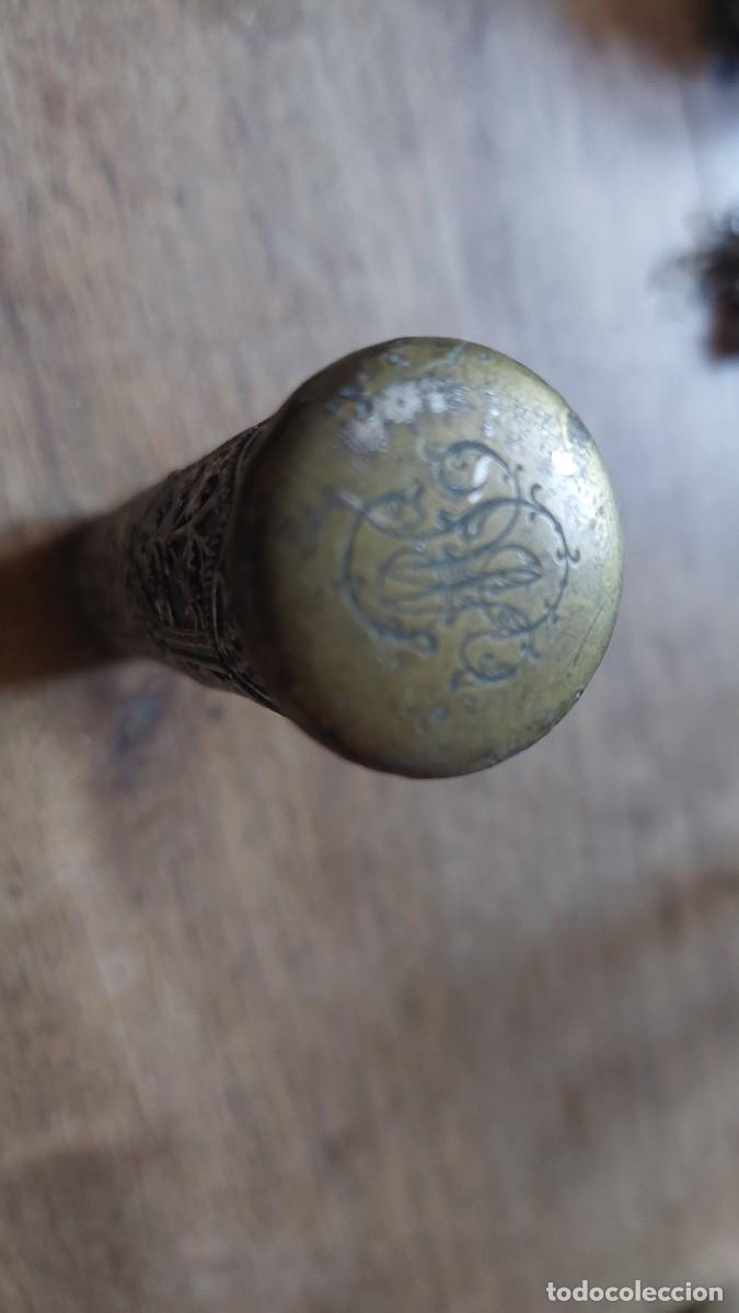Antig&uuml;edades: Antiguo mango de baston - Foto 3