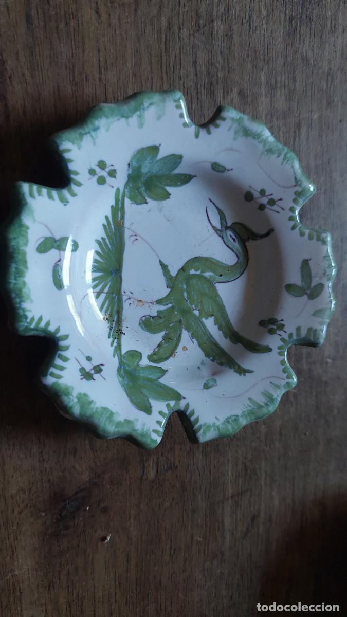 Antig&uuml;edades: Platillo de porcelana de MARTRES TOLOSANE Francia