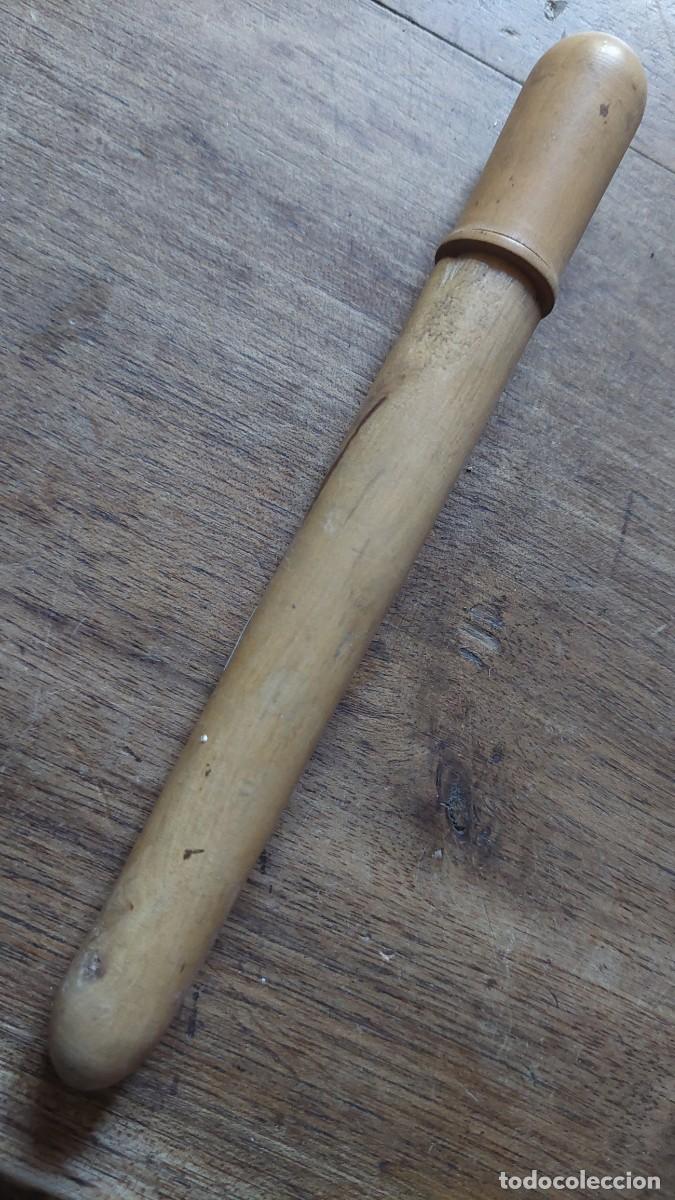 Antig&uuml;edades: Gran alfiletero de madera