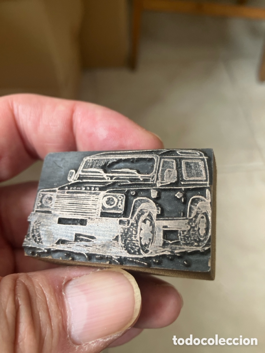 Antig&uuml;edades: Range Rover sello de imprenta