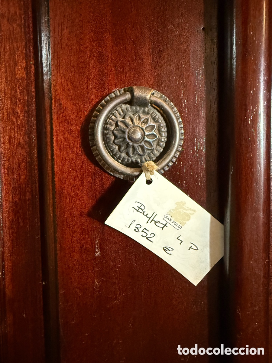 Antig&uuml;edades: Buffet victoriano en caoba maciza - Foto 25