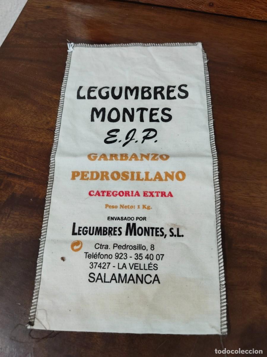 Antiquit&auml;ten: Saquito de 1 kilo de Garbanzo Pedrosillano. Legumbres Montes. Salamanca.