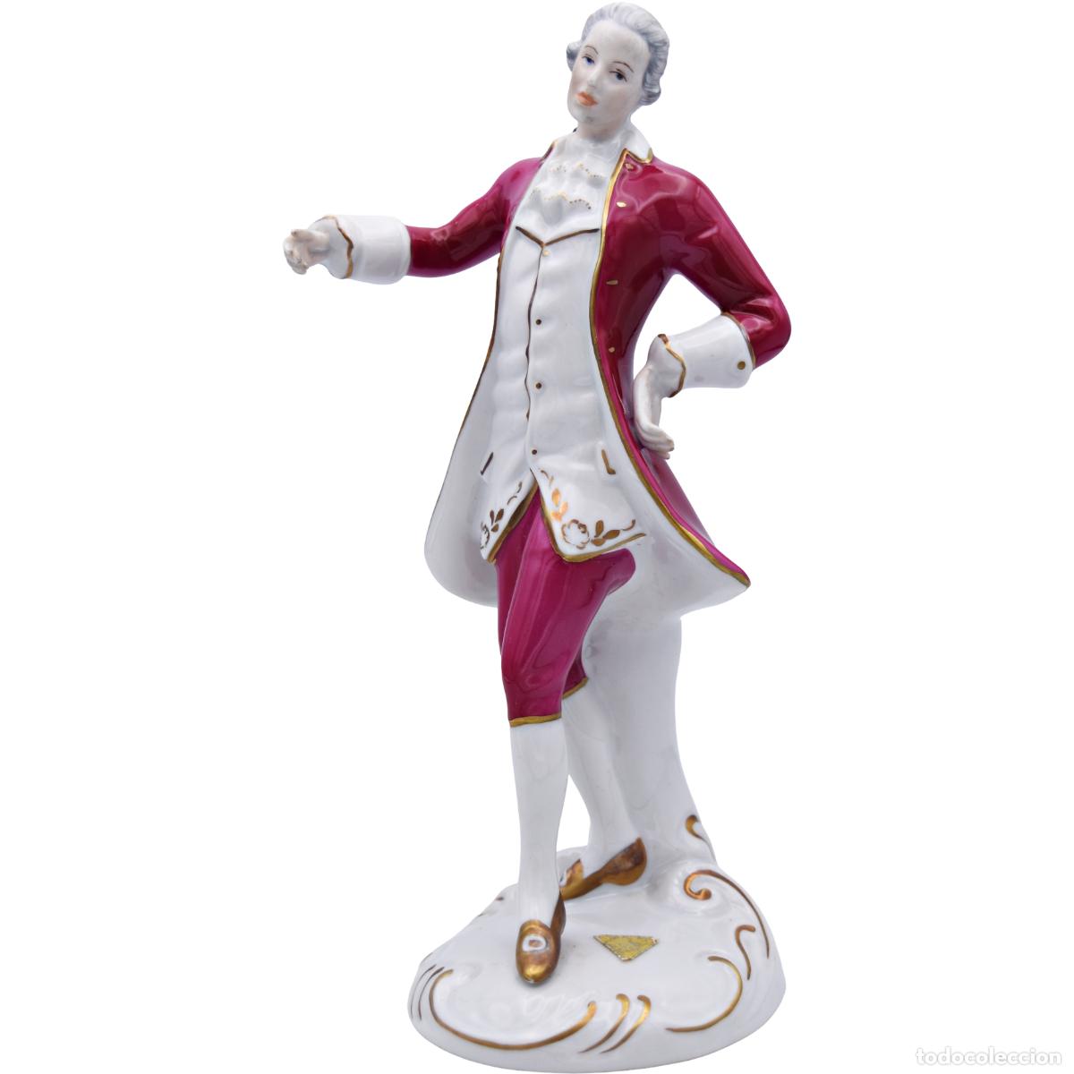 Antiquit&auml;ten: Figura de porcelana - Royal Dux - 1900-1918 - Caballero