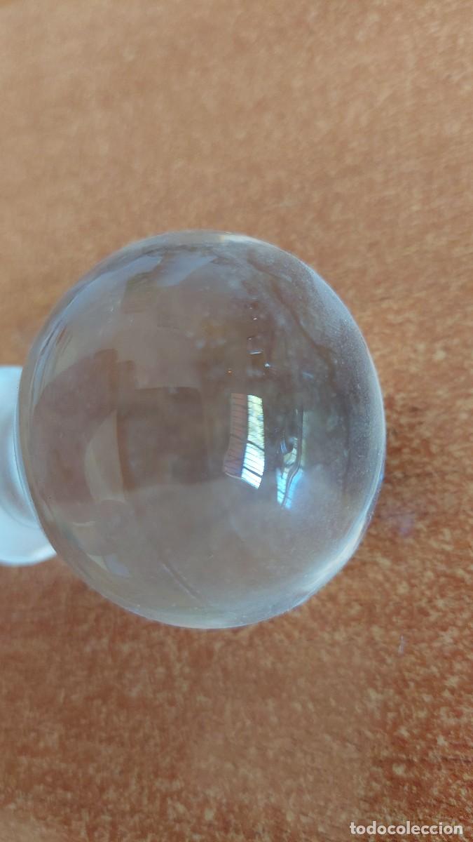 Antig&uuml;edades: Tap&oacute;n de cristal soplado - Foto 2