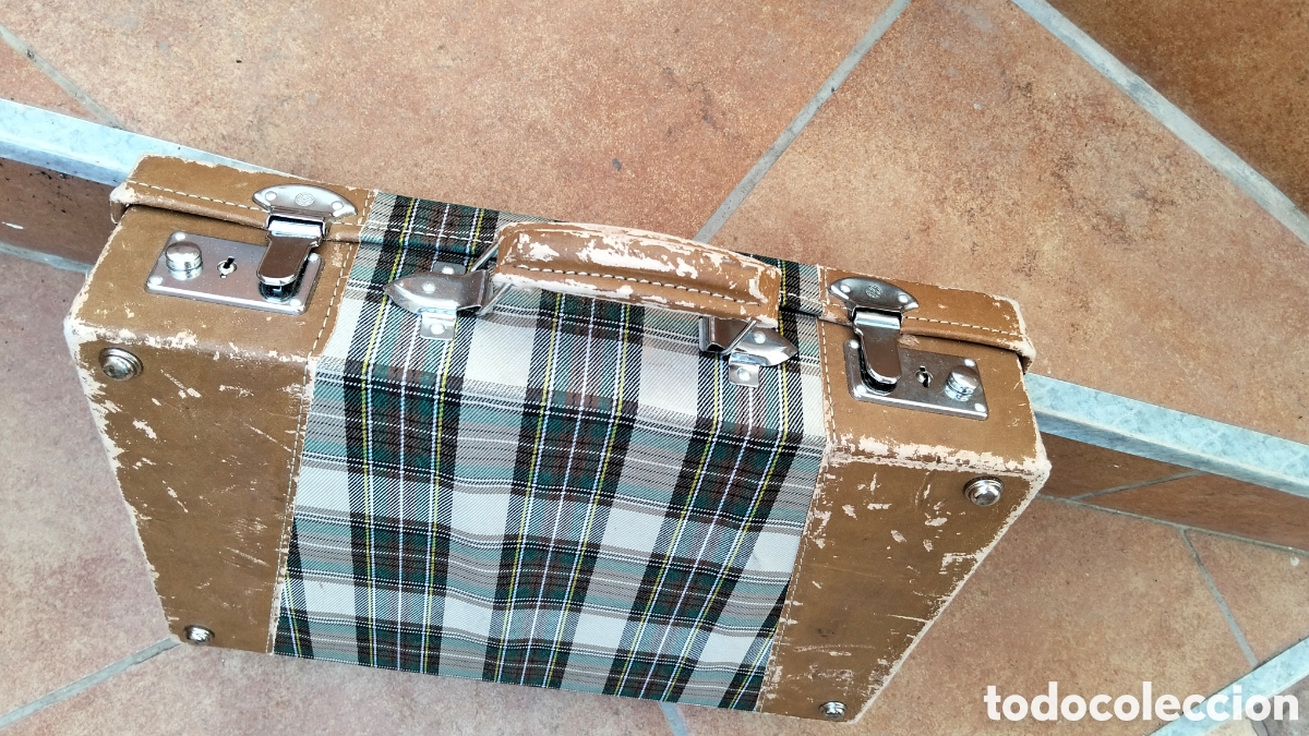 Antiquit&eacute;s: MALETA ANTIGUA VINTAGE