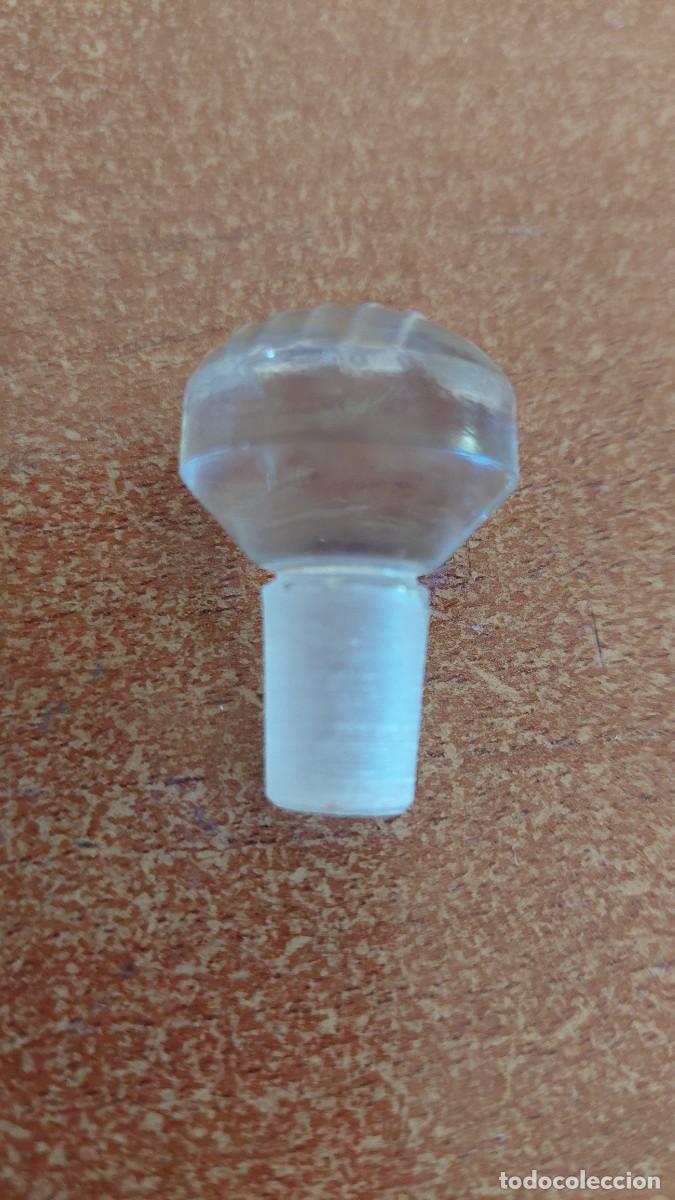 Antig&uuml;edades: Tap&oacute;n de cristal para frasco Perfume