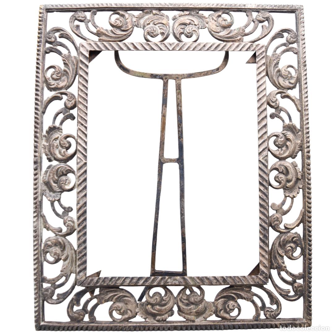 Antig&uuml;edades: Marco de bronce antiguo - Foto 1