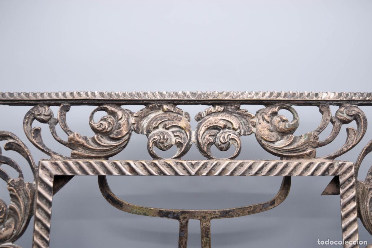 Antig&uuml;edades: Marco de bronce antiguo - Foto 5