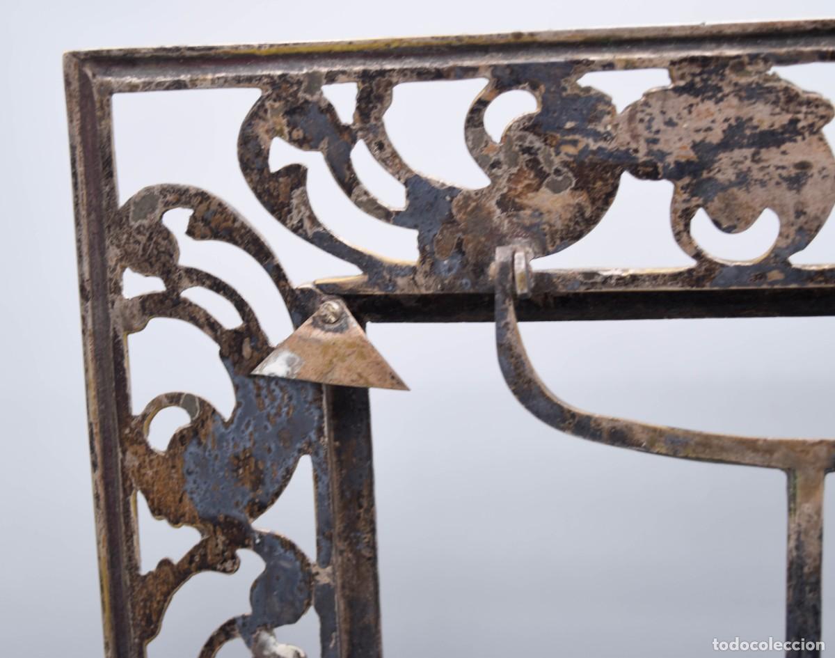 Antig&uuml;edades: Marco de bronce antiguo - Foto 12