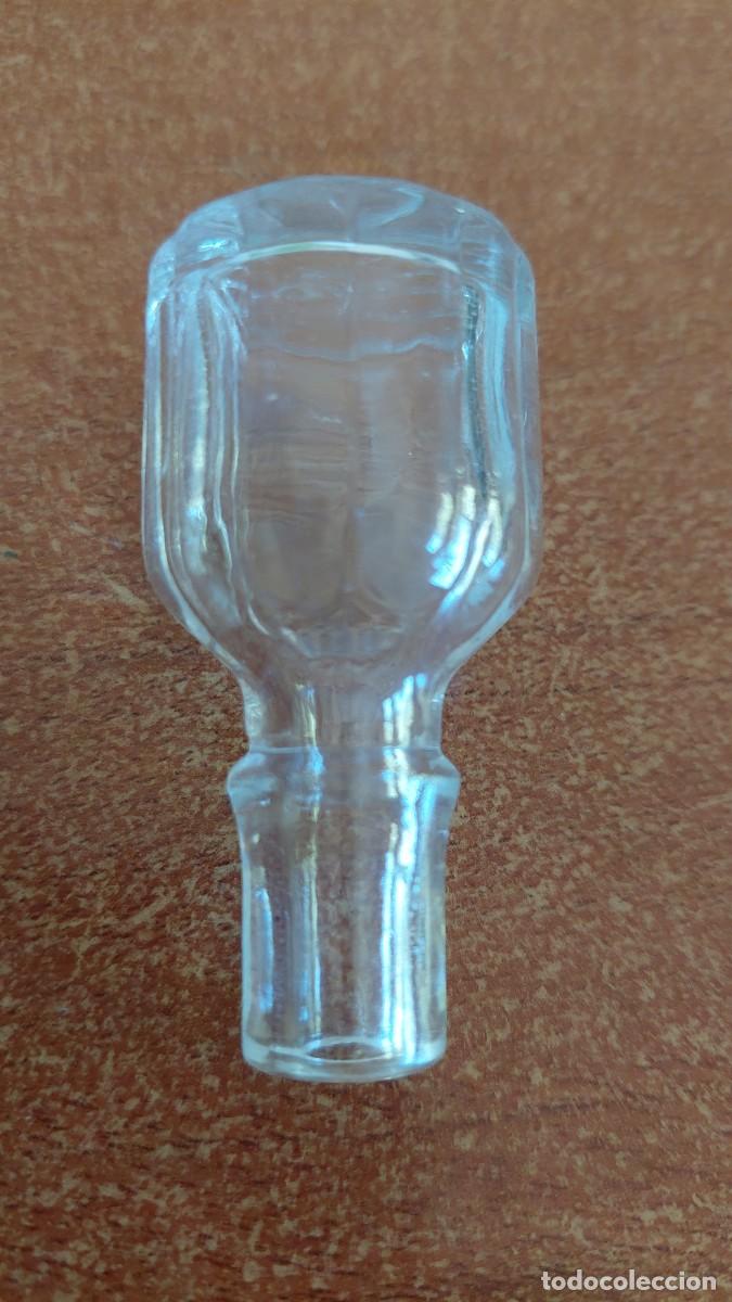 Antig&uuml;edades: Tap&oacute;n de cristal para frasco Perfume
