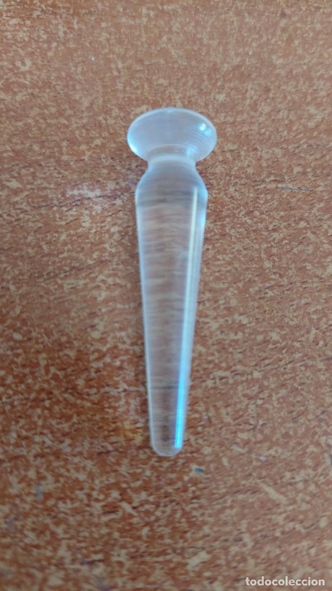 Antig&uuml;edades: Tap&oacute;n de cristal para frasco Perfume con dispensador