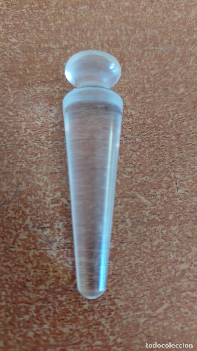 Antig&uuml;edades: Tap&oacute;n de cristal para frasco Perfume con dispensador