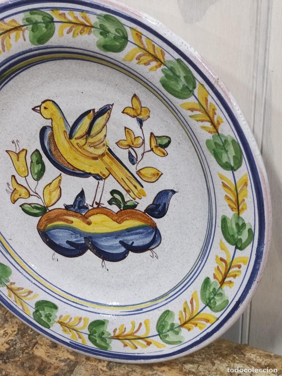 Antig&uuml;edades: Plato cer&aacute;mica numerado - Foto 3