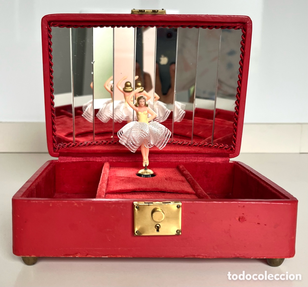 Antig&uuml;edades: Joyero musical vintage REUGE