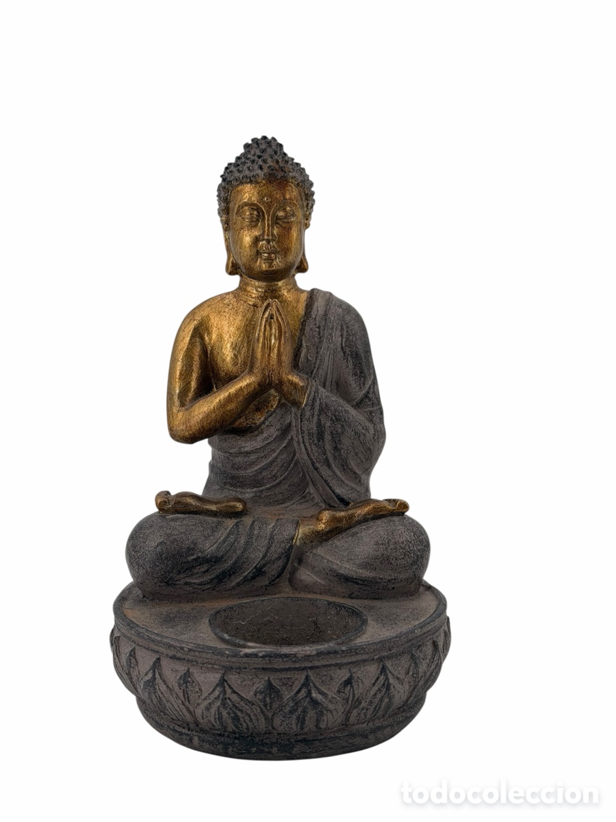 Antig&uuml;edades: Figura de Buda Dorada - Foto 1