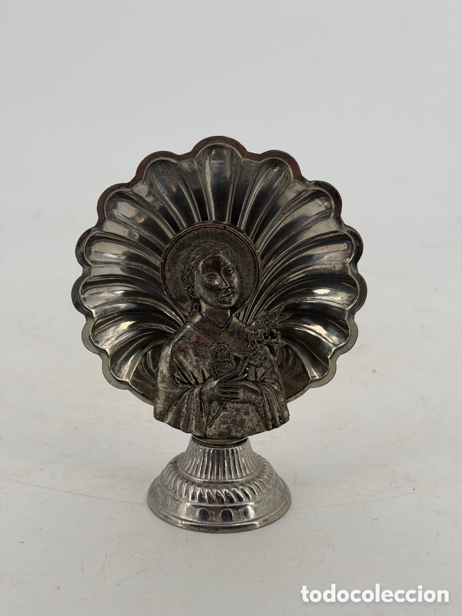 Antig&uuml;edades: Campana Virgen Plateada - Foto 2