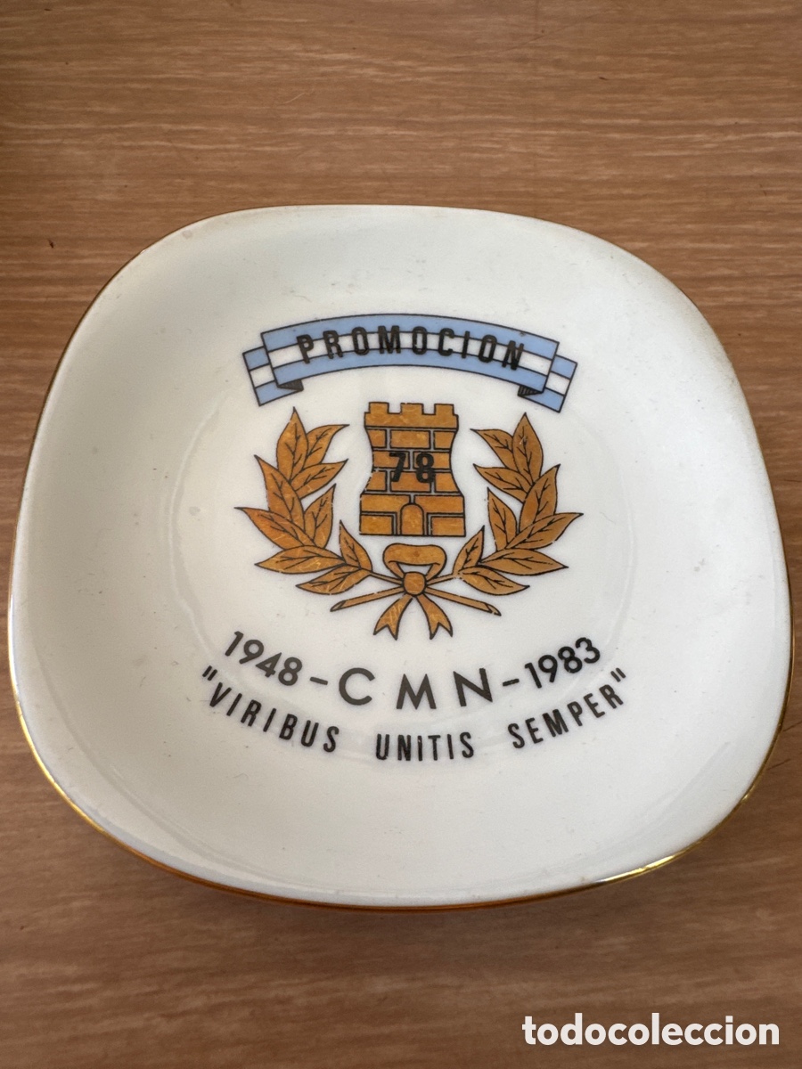 Antig&uuml;edades: Plato Decorativo militar&iacute;a 8