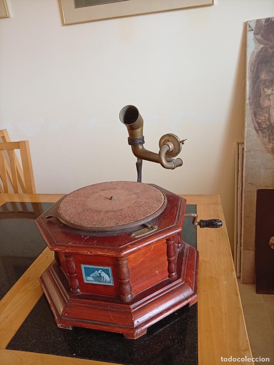 Antig&uuml;edades: gram&oacute;fono + 47 discos - Foto 6