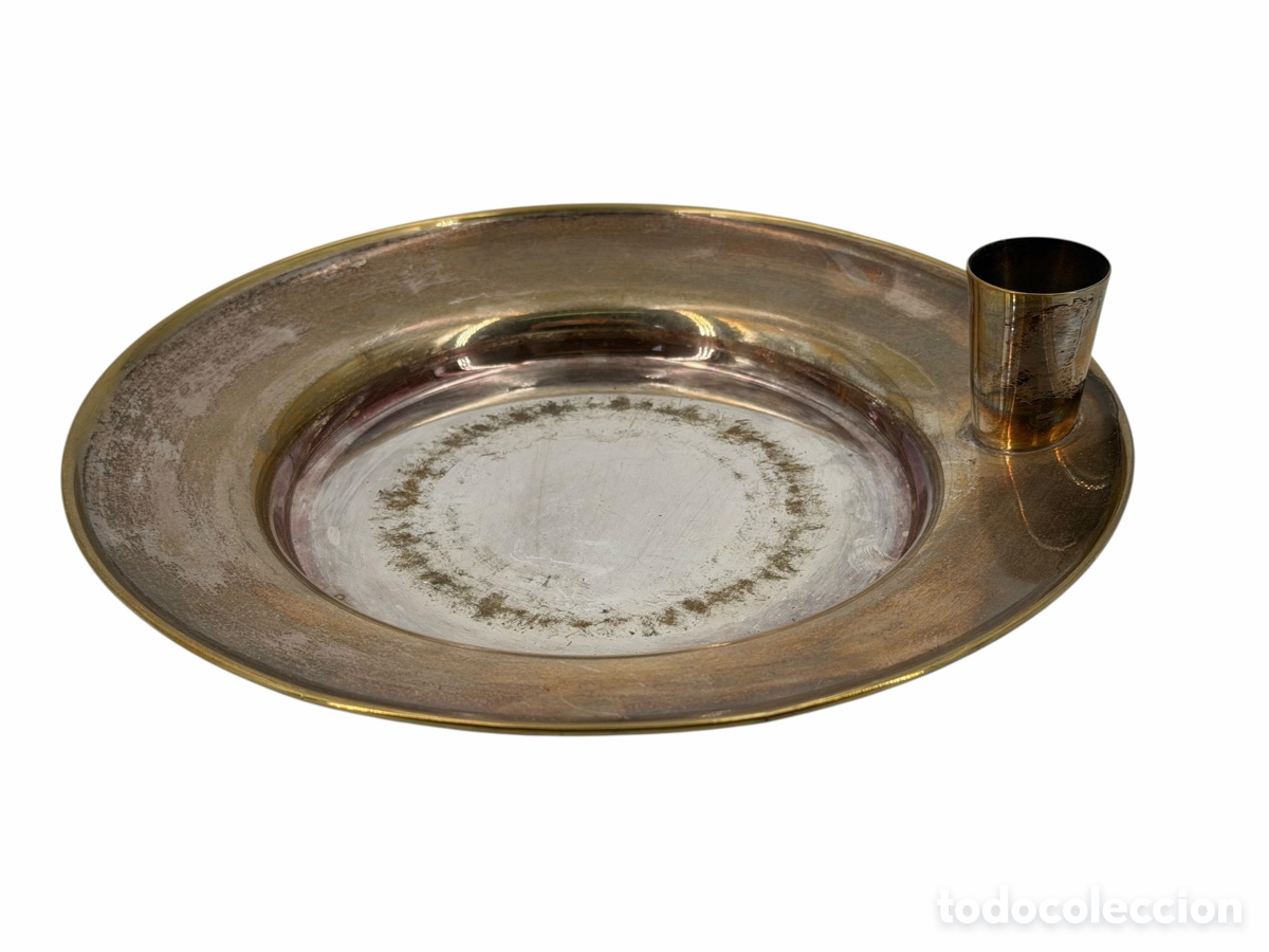 Antiquit&auml;ten: Antiguo Candelabro de Bandeja